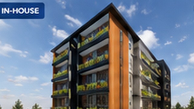 Modern Apartment Building 04