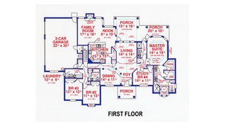 First floor plan