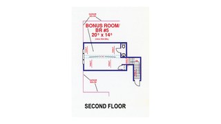 Second floor plan